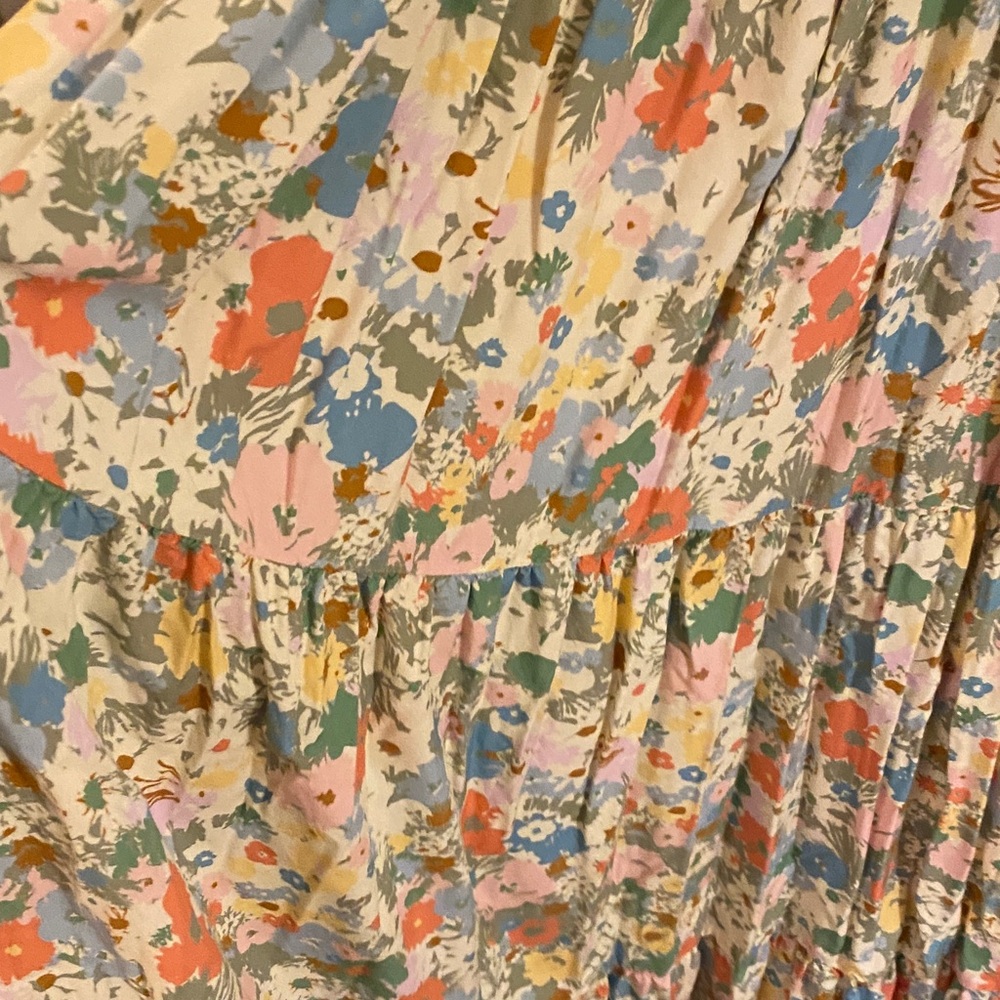 Hermoza Floral Maxi Dress with Adjustable Spaghetti Straps - Picture 3 of 7